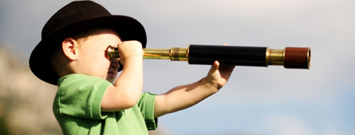 Boy with a Telescope